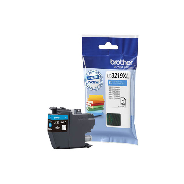4977766762199 - brother TINTE LC-3219XLC - Tinte - - cyan - LC3219XL - original (LC-3219XLC)