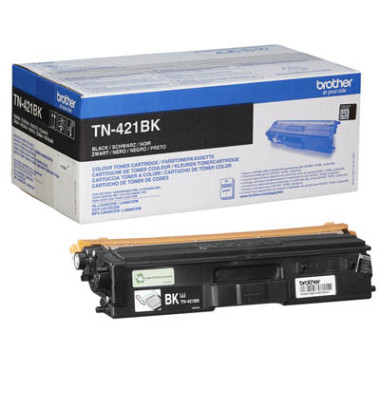 Toner TN-421BK, schwarz, ca. 3000 Seiten