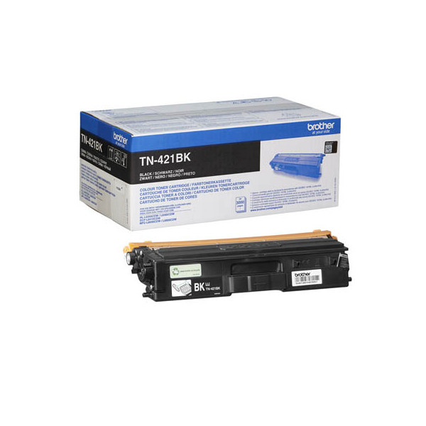 4977766771535 - TN421BK - Schwarz - Original - Tonerpatrone - für DCP-L8410CDW HL-L8260CDW HL-L8360CDW MFC-L8690CDW MFC-L8900CDW (TN421BK)