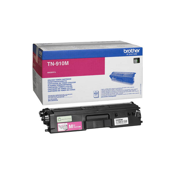4977766771856 - TN910M - Ultra Jumbo - Magenta - Original - Tonerpatrone - für HL-L9310CDW HL-L9310CDWT HL-L9310CDWTT MFC-L9570CDW MFC-L9570CDWT (TN910M)