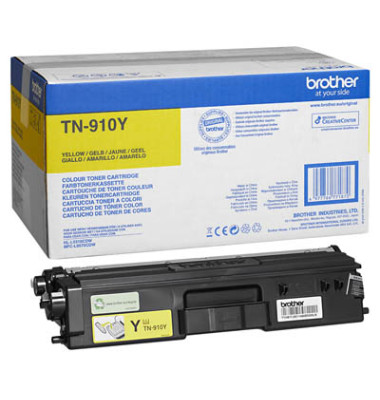 Toner TN-910Y, gelb, ca. 9000 Seiten