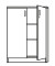 Aktenschrank MULTI M 272032, Holz abschließbar, 3 OH, 120 x 114,5 x 42 cm, buche