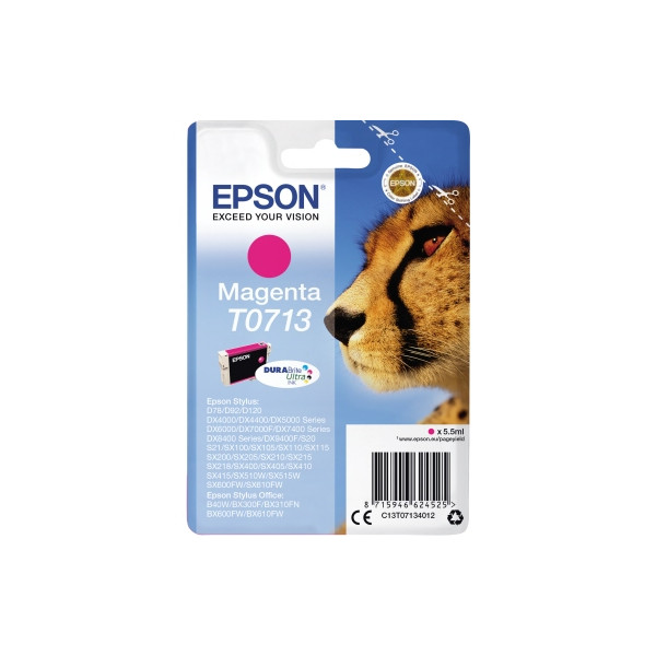 8715946624525 - - Tintenpatrone Originalzubehör T0713 ca 250 Seiten magenta 55ml