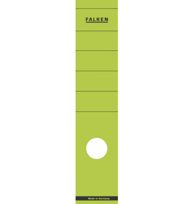 R&uuml;ckenschilder 11286903, gr&uuml;n, breit/lang, 60x290mm, selbstklebend