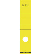 Rückenschilder lang/breit gelb 60x290mm
