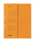 Ösenhefter 80003874, A4 orange halber Vorderdeckel, Recycling-Manilakarton 250g