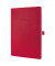 Notizbuch CO315, Conceptum, rot, A4, liniert, 80g, 97 Blatt / 194 Seiten
