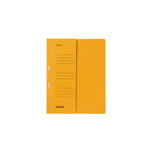 4014481502119 - Ösenhefter 80000532 A4 gelb halber Vorderdeckel Karton 250g 4014481502119 Falken