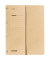 Ösenhefter 80000540, A4 chamois halber Vorderdeckel, Recyclingkarton 250g
