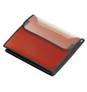 VELOBAG A4 quer rot, 55 mm Füllhöhe, Klettverschluss, für Schnellhefter