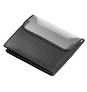 Sammelmappe VELOBAG 1443482, A4 quer schwarz, 5,5cm F&uuml;llh&ouml;he, Polypropylen (PP)
