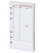Kalendereinlage 02-0094, Kompakt Vertikal, 1 Woche / 2 Seiten, 95x167mm (A6), 2025