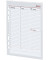 Kalendereinlage 02-0096, Manager Vertikal, 1 Woche / 2 Seiten, 145x209mm (A5), 2025
