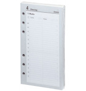 Kalendereinlage 02-0275, Pocket Vertikal, 1 Tag / 1 Seite, 74x105mm (A7), 2025