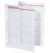 Kalendereinlage 02-0570, Manger, 12 Monate / 2 Seiten, 145x209mm (A5), 2025
