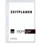 Kalendereinlage 02-0057, Kompakt Komplett-Set, 1 Woche / 2 Seiten, 95x167mm (A6), 2025