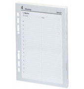 Kalendereinlage 02-0049, Manager, 1 Tag / 1 Seite, 145x209mm (A5), 2025