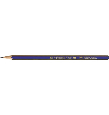 Bleistift Goldfaber, 112511, blau/gold, k.A., H