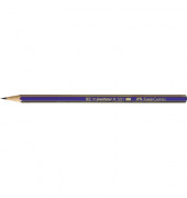 Bleistift GOLDFABER 1221, 112512, Härte 2H, blau/gold
