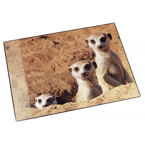 4006677465964 - Schreibunterlage 46596 braun Erdmännchen 53x40cm 4006677465964 Läufer