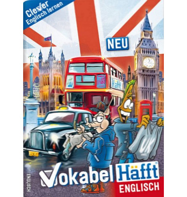 Vokabelheft 2180-8 Vokabelheft Englisch 2180-8, k.A., A4, sortiert, 34 Blatt / 68 Seiten