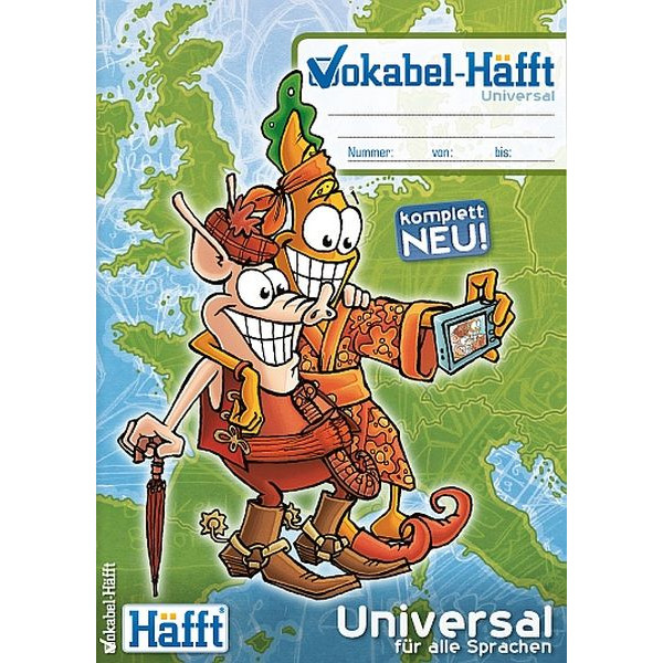 HÄFFT Vokabelheft Vokabel-Häfft Universal A4 +Tipps 34 Blatt - Bürobedarf  Thüringen