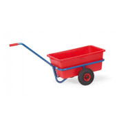 Schiebegriffwagen 4101 90 Liter rote Mulde