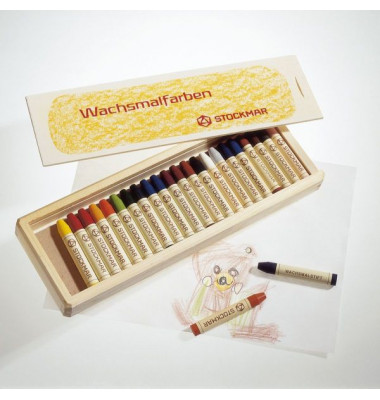 32600 Wachsmalstift.wasserf. 24er Et 32600 Wachsmalstift.wasserf. 24er Et