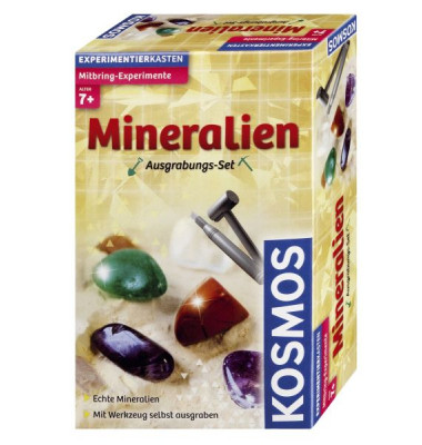 630447 Mineralien Mitbringspiel Experiment