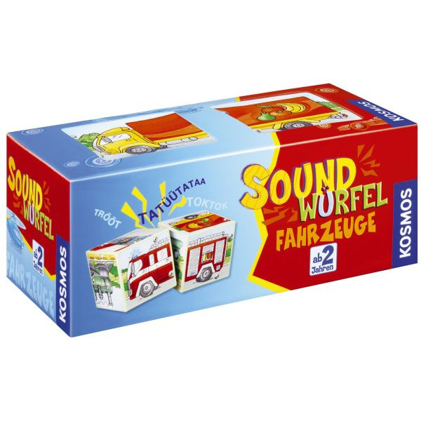 4002051697372 - KOSMOS SOUNDWÜRFEL FAHRZEUGE Geschicklichkeitsspiel 4002051697372 - KOSMOS SOUNDWÜRFEL FAHRZEUGE Geschicklichkeitsspiel