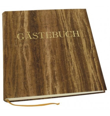 60560 25x26cm Gästebuch Papyrus braun 60560 25x26cm Gästebuch Papyrus braun