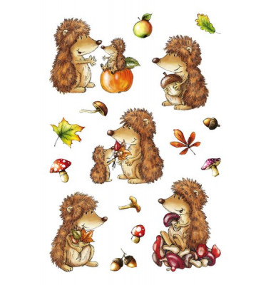 3367 Decorsticker Schmucketikett Igel 3367 Decorsticker Schmucketikett Igel