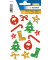 3728 Glitter Weihn.Schmucketikett W.Deko
