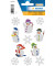 3733 Glitter Weihnicker Schneemann