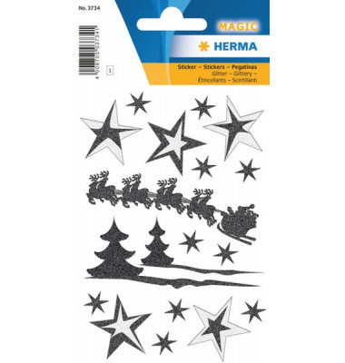 3734 Glitter Weihnicker Schlitten 3734 Glitter Weihnicker Schlitten