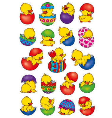 3686 Decorsticker Schmucketikett Ostern Küken