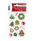 15072 Decorsticker Schmucketikett Weihnachtszeit