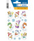 3216 Decorsticker Weihn. Schmucketikett Schneemänner