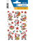 3219 Decorsticker Schmucketikett Weihnachtsmann