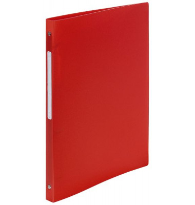 Ringbuch 54195E, A4 2 Ringe 15mm Ring-&Oslash; Polypropylen (PP) rot