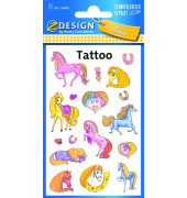 56681 Tattoo Pferde beglimmert
