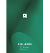 Briefblock 820100 Edelleinen, Lineatur 20 / blanko, A4, 80g, grün, 50 Blatt