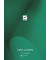Briefblock 820100 Edelleinen, ohne, Lineatur 20 / blanko, A4, 80g, gr&uuml;n, 50 Blatt