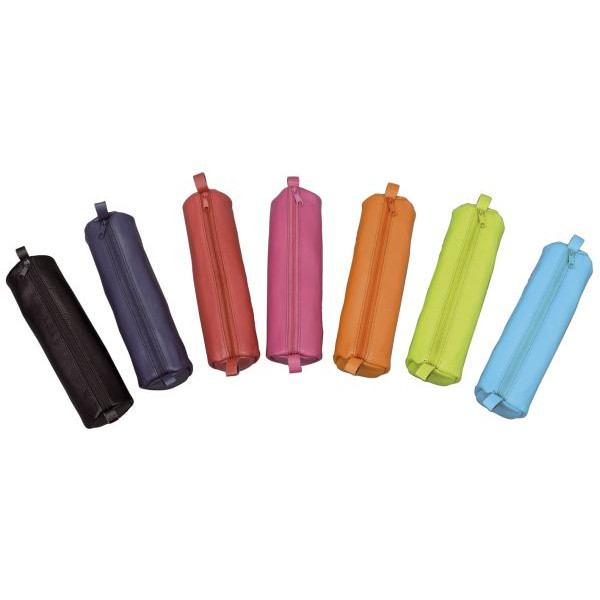 8 Stück Alassio Federmappe JumboRolle farbig sortiert 21x6cm Leder 4021068431458 Alassio