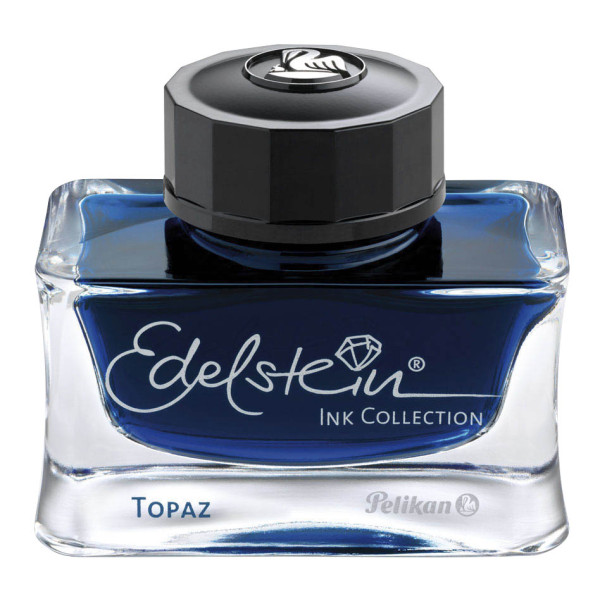 4012700339386 - Füllertinte Edelstein Ink 339382 topaz (türkis-blau) 50ml im Glas 4012700339386 50 Milliliter