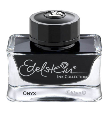 Füllertinte Edelstein Ink onyx (schwarz) 50ml Glas