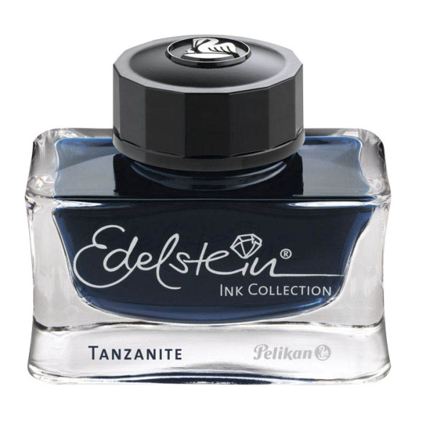 4012700339225 - Füllertinte Edelstein Ink 339226 tanzanite (blau-schwarz) 50ml im Glas 4012700339225 50 Milliliter