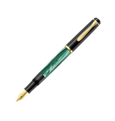 983395 Füller Kolbenfüller F M200 grün-marmoriert