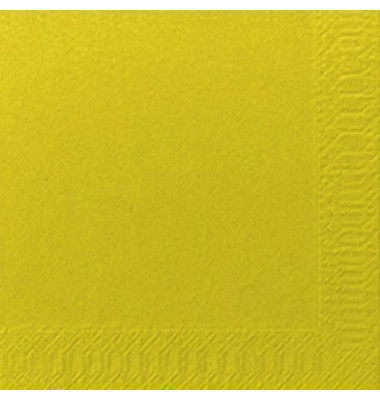 Servietten 148735, kiwigr&uuml;n / Uni, 3-lagig, 24x24cm