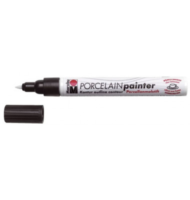 Porzellanmalstift 01230 011 073, schwarz, 1mm